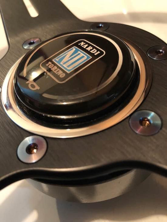 DOWNSTAR Titanium Steering Wheel Hardware - J.R Performance