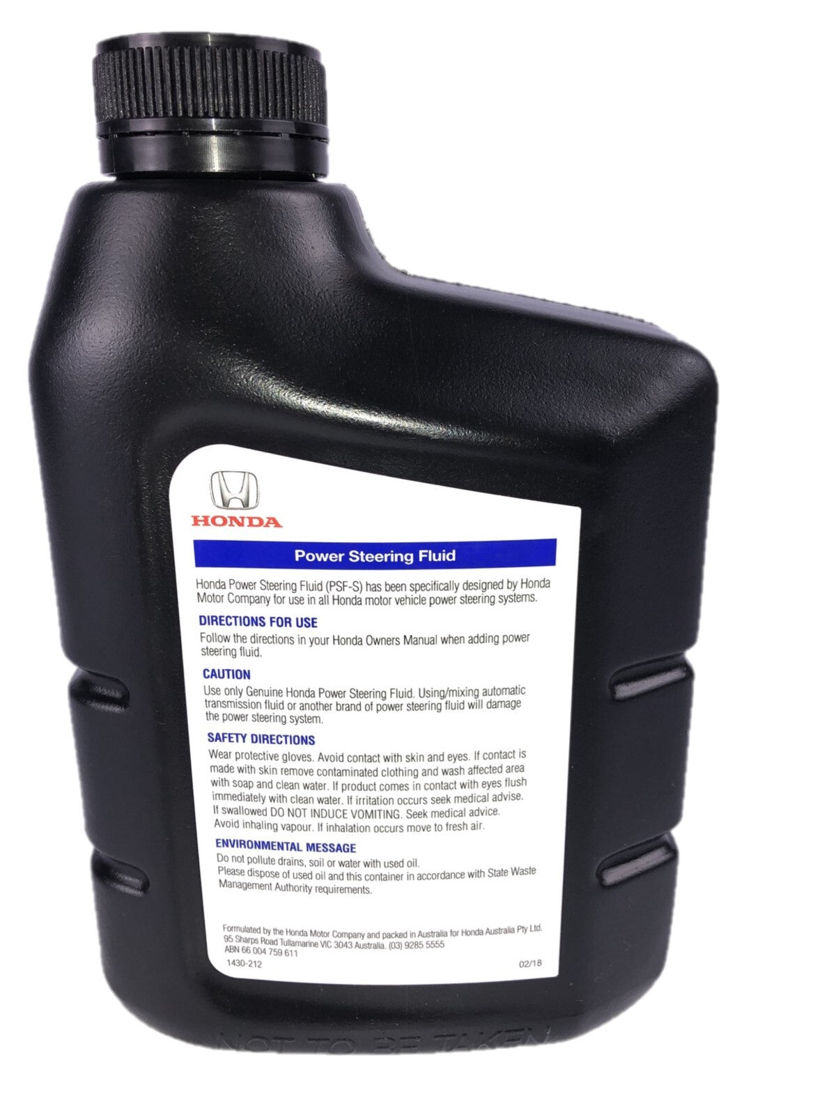 Genuine Honda Power Steering Fluid ( 1L ) - J.R Performance