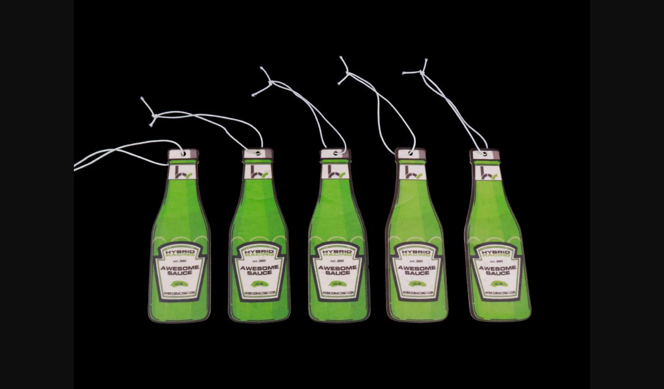 HYBRID RACING AWESOME SAUCE AIR FRESHENER (PACK OF 5) - J.R Performance