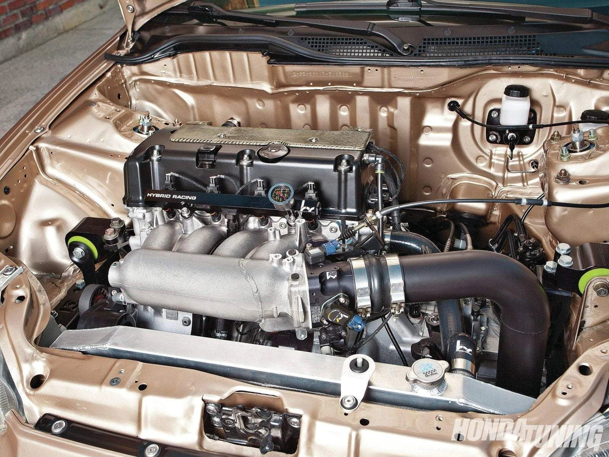 HYBRID RACING K-SERIES SWAP FUEL RAIL ( BLACK ) - J.R Performance