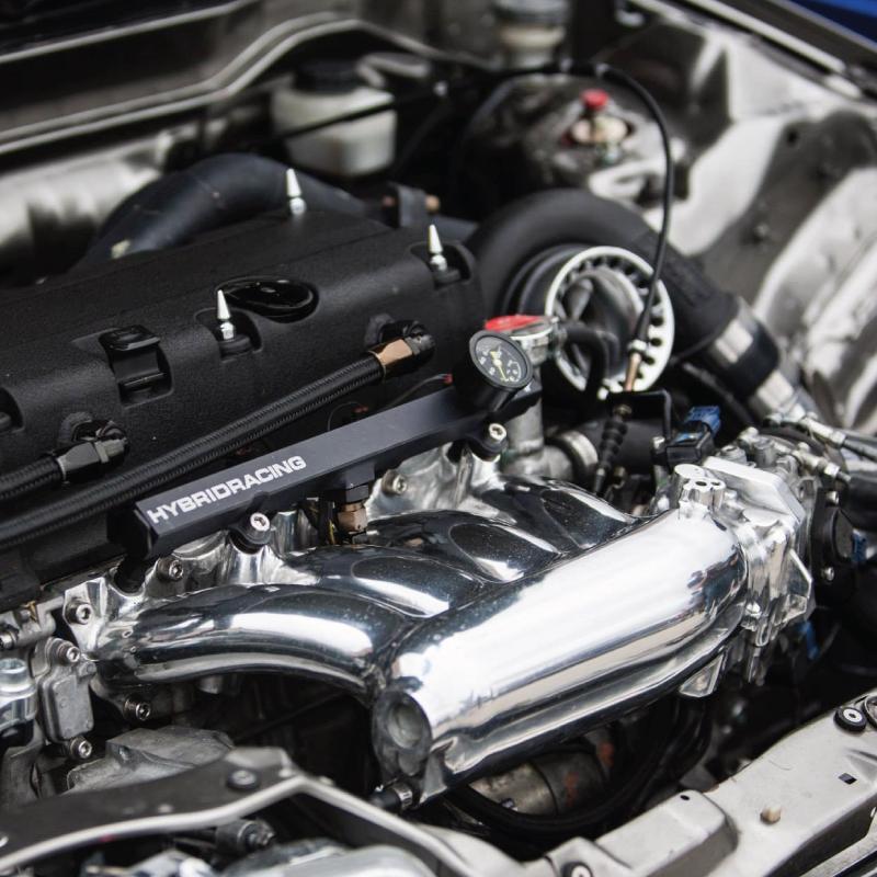HYBRID RACING K-SERIES SWAP FUEL RAIL ( BLACK ) - J.R Performance