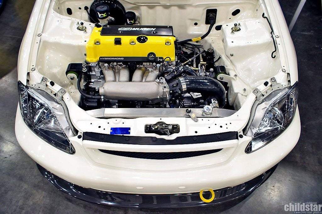 HYBRID RACING K-SERIES SWAP FUEL RAIL ( BLACK ) - J.R Performance
