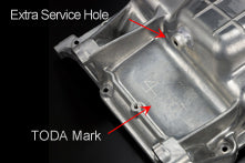 TODA K20A Anti G Force Oil Pan DC5/EP3 - J.R Performance