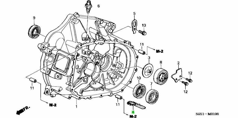 OEM Honda Transmission Magnet for K Series