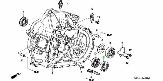 Genuine Honda Input Shaft Bearing K-Series