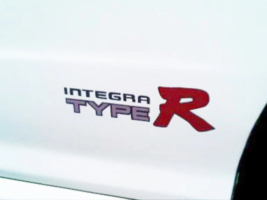 Honda OEM Type R Sticker  – DC2 TYPE R SET - J.R Performance 