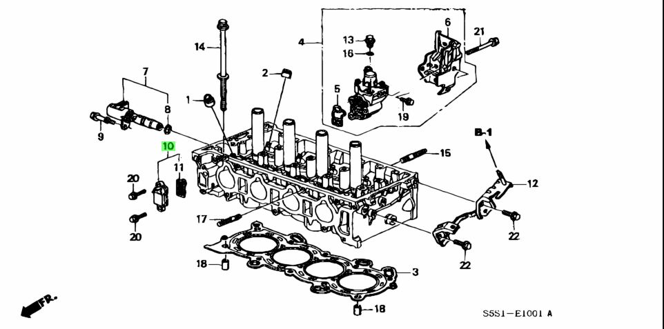 Genuine Honda K-Series VTC Filter and Housing - J.R Performance 