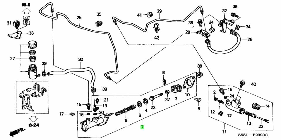 Honda OEM – Clutch Master Cylinder DC5/EP3 ( Upgraded Version ) - J.R Performance 