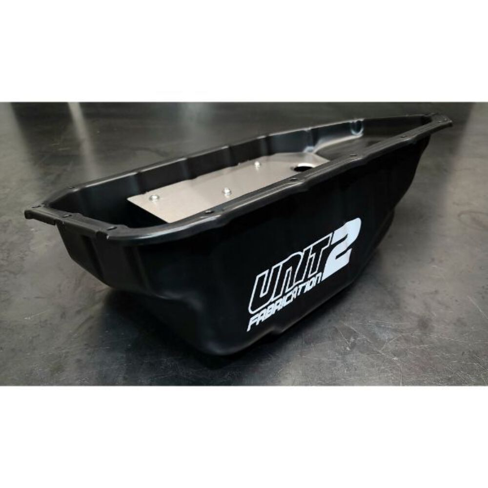 UNIT 2 FABRICATIONS – K-SERIES STEEL BAFFLED OIL PAN – PRB PUMP ONLY - J.R Performance 